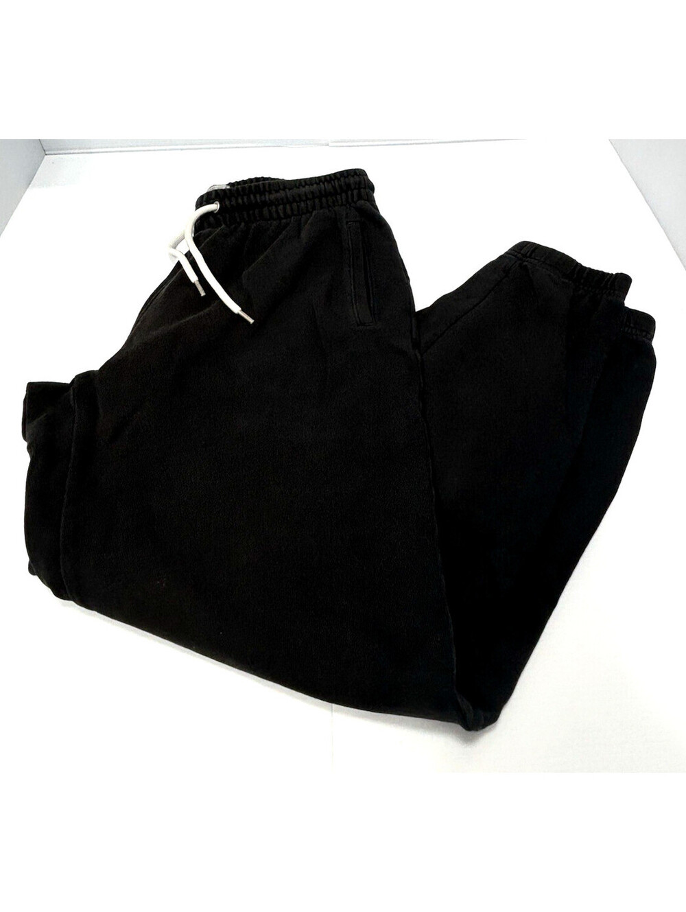 Gap Womens Sweatpants Joggers Black Drawstring, Lounge Pants,  Size Small, GUC